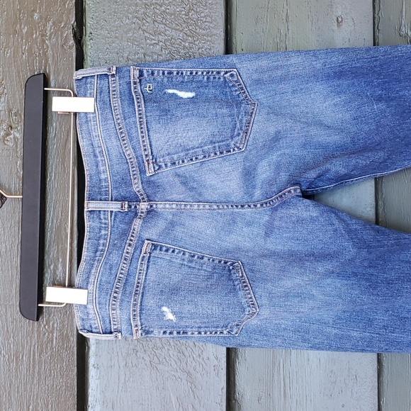 RAG & BONE 10" DRE High Waisted Slim Boyfriend Ripped Jeans sz 30 Women's - Picture 7 of 12